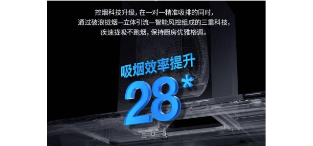 老板的油烟机62X3S兼具性能与优雅，不愧是出现在油烟机十大公认品牌中